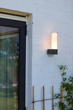 Eco-Light LED Außenwandlampe Aluminium RGB H:26 cm IP44 500 lm* Metall Lampen|Led Außenleuchten