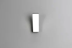 Outlet Eco-Light LED Außenwandlampe blendarm H:20,4 cm IP44 Anthrazit