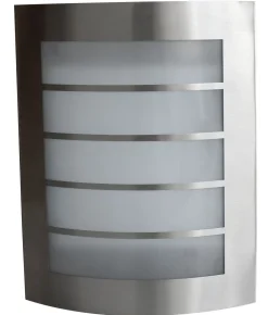 Sale Eco-Light LED Außenwandlampe Edelstahl IP44 H:21,6 cm 850 lm 8 W