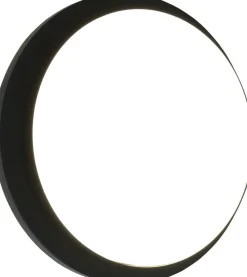 Eco-Light LED Außenwandlampe Schwarz IP54 rund Ø30 cm 3000/4000 K* Led Außenleuchten|Außenwandleuchten