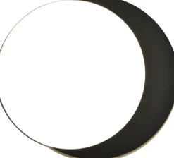 Eco-Light LED Außenwandlampe Schwarz IP54 rund Ø30 cm 3000/4000 K* Led Außenleuchten|Außenwandleuchten