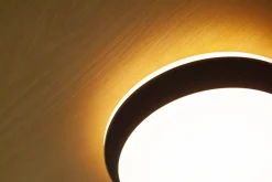 Eco-Light LED Außenwandlampe Schwarz IP54 rund Ø30 cm 3000/4000 K* Led Außenleuchten|Außenwandleuchten