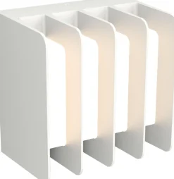 Eco-Light LED Außenwandlampe Weiß 3000 K IP54 dekorativ Modern* Metall Lampen|Led Außenleuchten