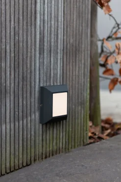 Hot Eco-Light LED Außenwandleuchte Aluminium IP54 4 W 3000 K Schwarz