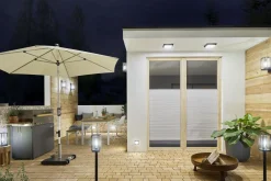 Eco-Light LED Außenwandleuchte Aluminium 4000 K IP54 blendarm* Metall Lampen|Led Außenleuchten