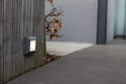 Eco-Light LED Außenwandleuchte Aluminium IP54 4000 K Anthrazit