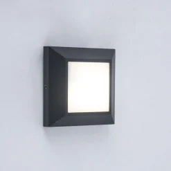 Eco-Light LED Außenwandleuchte Aluminium IP54 4000 K Anthrazit