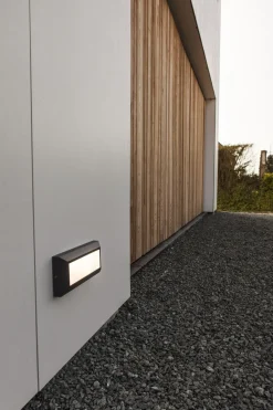 Online Eco-Light LED Außenwandleuchte Anthrazit 4000 K IP54 blendarm