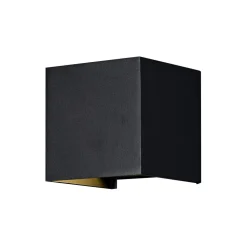 Online Maytoni LED Außenwandleuchte Metall Up Down IP54 Schwarz 400 lm