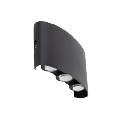 TK Lighting LED Außenwandleuchte Up Down IP54 H:8 cm 480 lm 3000 K* Metall Lampen|Feuchtraumleuchten