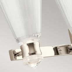 Elstead LED Badezimmerleuchte Spiegel Metall Glas IP44 84,8 cm lang* Led Lampen|Wandleuchten