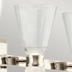 Elstead LED Badezimmerleuchte Spiegel Metall Glas IP44 84,8 cm lang* Led Lampen|Wandleuchten