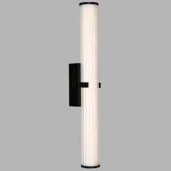 Searchlight LED Badezimmerleuchte Wand 63 cm IP44 Glas Metall 3000 K* Glaslampen|Jugendstil Lampen