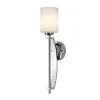 Elstead LED Badlampe NELLY satinierter Glas Schirm IP44* Wandleuchten|Moderne Lampen