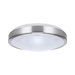 Strühm LED Badlampe rund IP44 D: 26 cm in Silber Weiß 4000 K* Deckenleuchten|Led Lampen