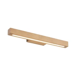 TK Lighting LED Bilderleuchte Holz 46 cm lang 3000 K 988 lm Downlight* Led Lampen|Wandleuchten