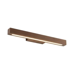 Outlet TK Lighting LED Bilderleuchte Holz 46 cm lang warmweiß 3000 K 988 lm