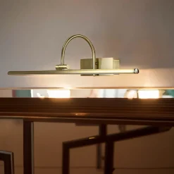 Nowodvorski LED Bilderleuchte in Messing Antik 12W Jugendstil* Jugendstil Lampen|Küchenlampen