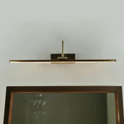 Nowodvorski LED Bilderleuchte in Messing Antik 12W Jugendstil* Jugendstil Lampen|Küchenlampen