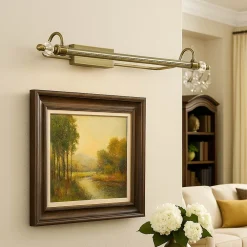 Hot Nowodvorski LED Bilderleuchte Metall Jugendstil 8W 79,5cm lang