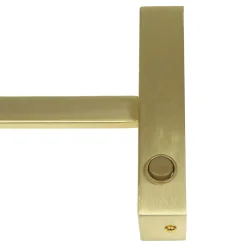 Discount Searchlight LED Bilderleuchte mit Schalter in Messing 3000 K B: 39 cm