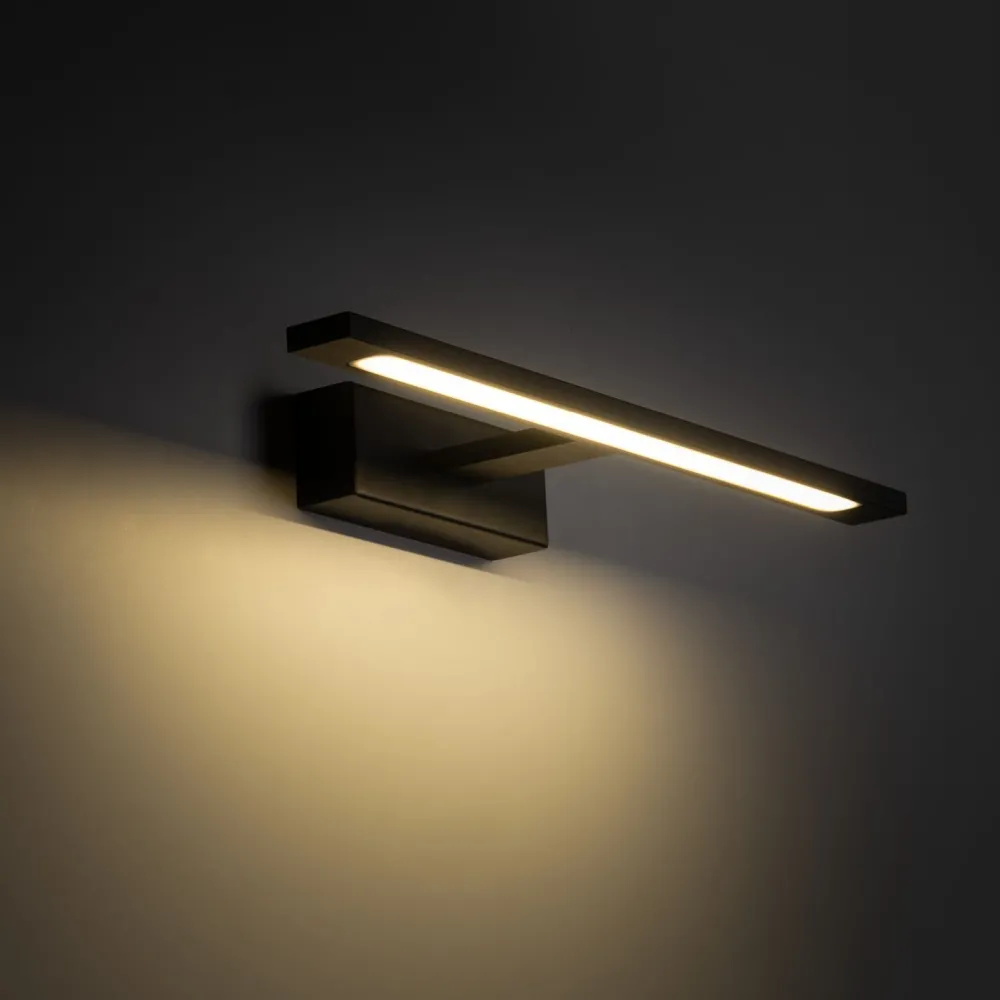 Best TK Lighting LED Bilderleuchte Schwarz 41,5 cm lang 4000 K Metall