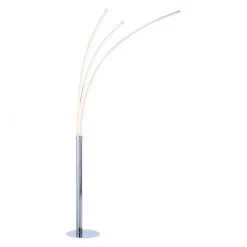 Sale Just Light LED Bogenleuchte in Chrom Metall 6 W 733 lm 215 cm XXL