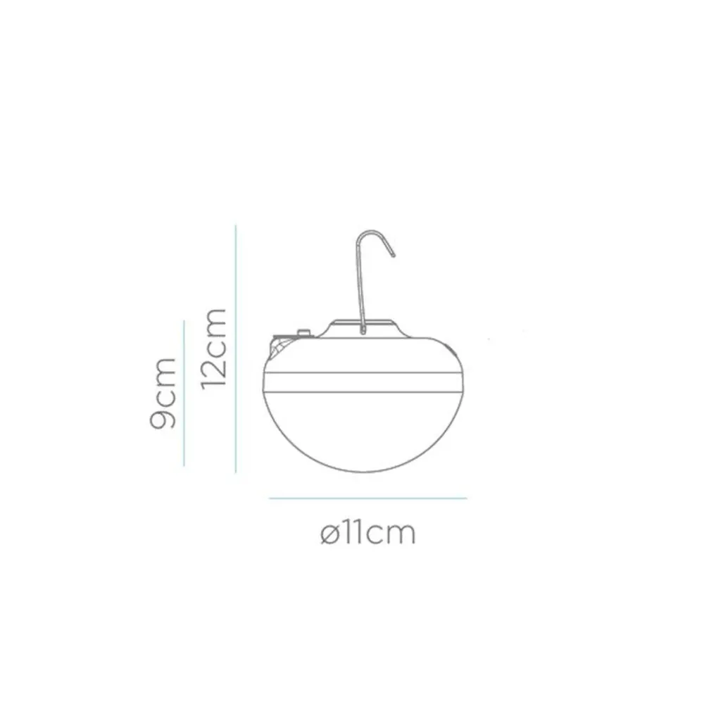 Newgarden LED Campingleuchte Solar USB Akku Haken Magnet dimmbar IP54 CHERRY* Leuchtmittel|Solarleuchten