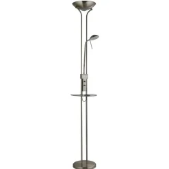 Searchlight LED Deckenfluter Lesearm USB-Ladestation 177 cm 3000 K* Led Lampen|Wohnzimmerlampen