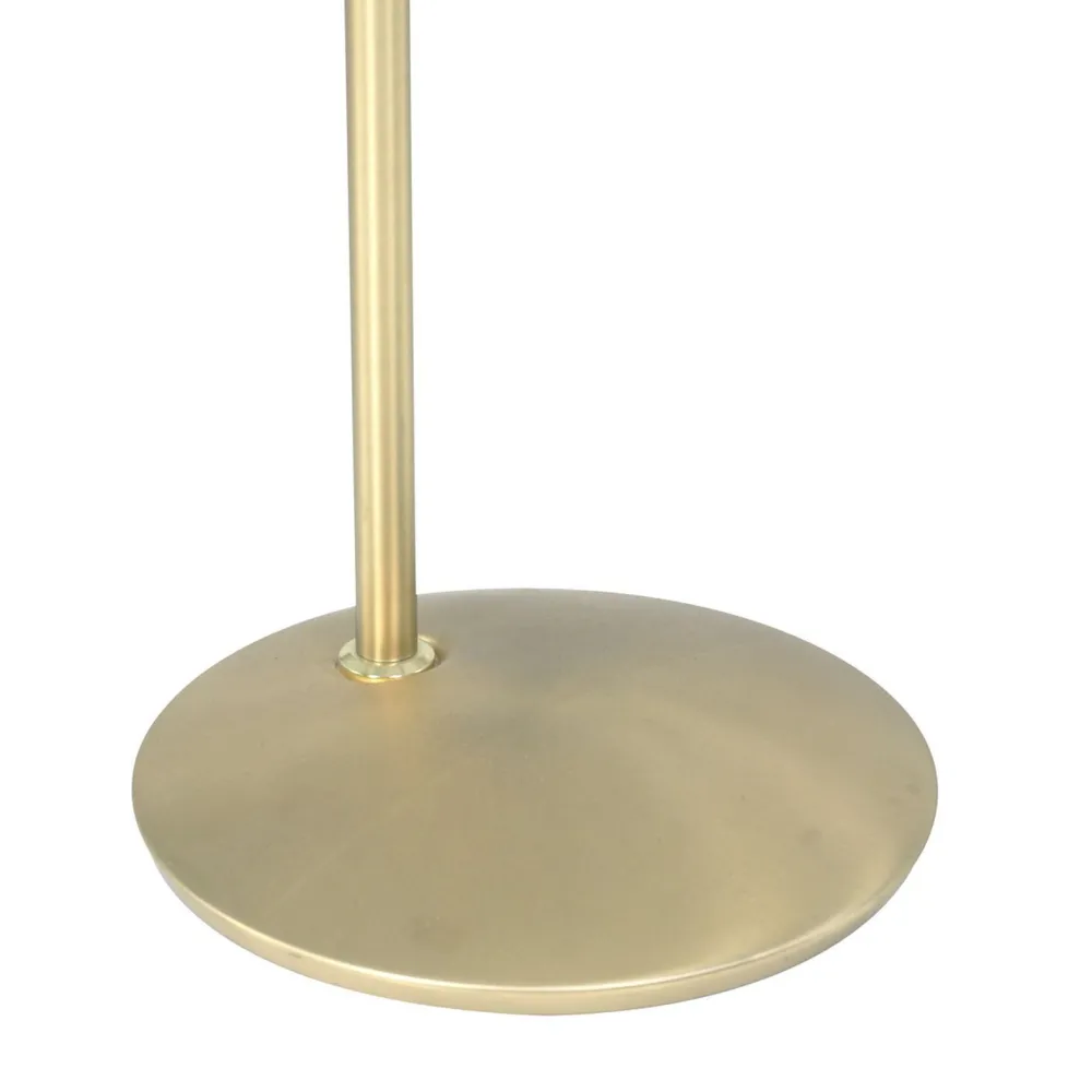 Clearance Steinhauer LED Deckenfluter mit Lesearm in Messing 185 cm dimmbar