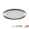 Just Light LED Deckenlampe Anthrazit Metall Ø39,3 cm 20 W dimmbar* Deckenleuchten|Flurlampen