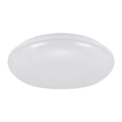 Best Strühm LED Deckenlampe außen D: 28 cm IP65 Weiß rund