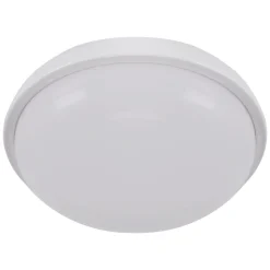 Strühm LED Deckenlampe außen IP54 Ø 21,5 cm rund Weiß* Badezimmer Lampe|Feuchtraumleuchten