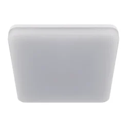 Strühm LED Deckenlampe außen IP55 22 cm breit klein Weiß* Badezimmer Lampe|Feuchtraumleuchten