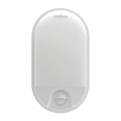 New Strühm LED Deckenlampe außen mit Bewegungsmelder IP54 H: 21 cm Weiß