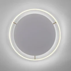 Outlet Just Light LED Deckenlampe dimmbar Ø58,5 cm 3650 lm in Messing