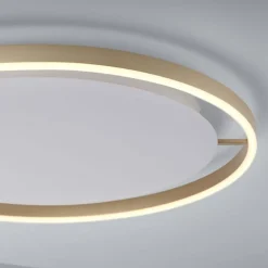 Outlet Just Light LED Deckenlampe dimmbar Ø58,5 cm 3650 lm in Messing