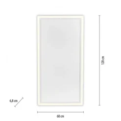 Just Light LED Deckenlampe dimmbar Infrarot Heizung L:120 cm 43 W* Deckenleuchten|Bürolampen