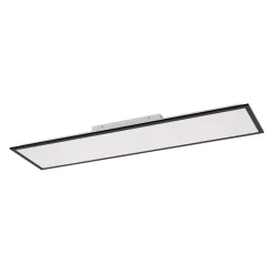 Clearance Just Light LED Deckenlampe dimmbar Schwarz Fernbedienung 4370 lm
