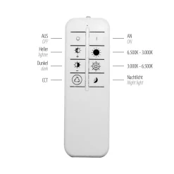 Sale Just Light LED Deckenlampe Dimmer Fernbedienung 6500 lm Nachtlicht