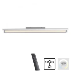 Just Light LED Deckenlampe Fernbedienung dimmbar 2000 lm L:100 cm* Flurlampen|Bürolampen