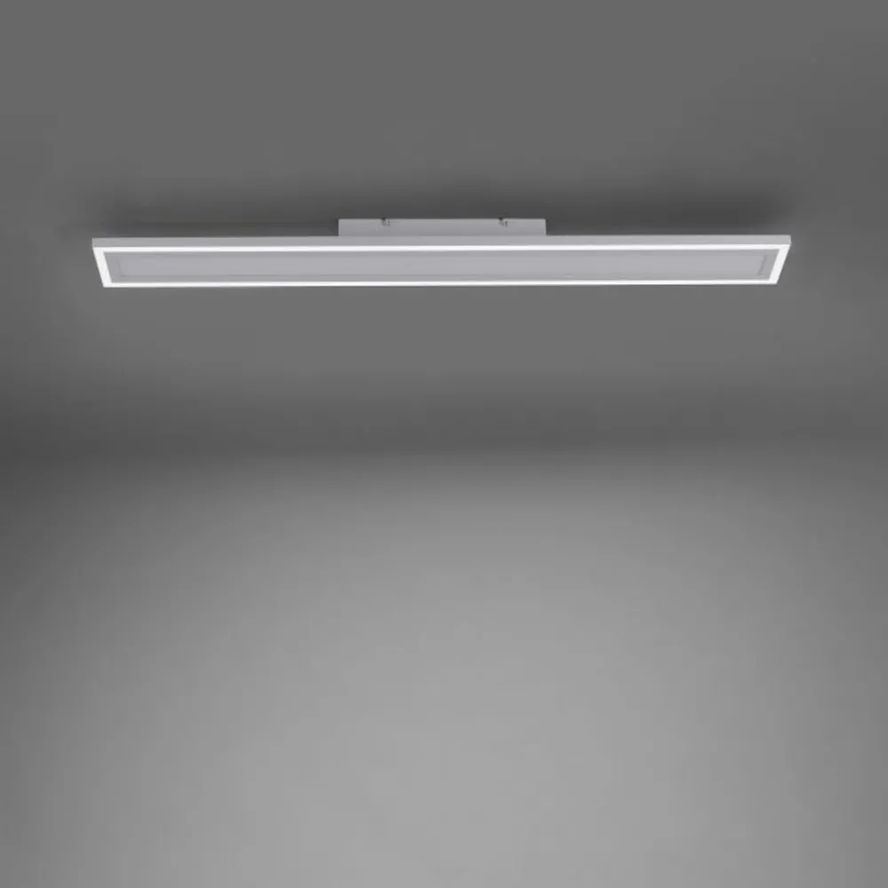 Just Light LED Deckenlampe Fernbedienung dimmbar 2000 lm L:100 cm* Flurlampen|Bürolampen