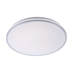 Sale Just Light LED Deckenlampe in Chrom IP44 Ø49 cm 2500 lm blendarm