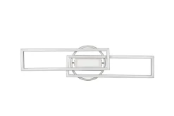 Trio Reality LED Deckenlampe in Nickel Dimmer Fernbedienung 4500 lm* Flurlampen|Bürolampen