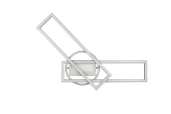 Trio Reality LED Deckenlampe in Nickel Dimmer Fernbedienung 4500 lm* Flurlampen|Bürolampen