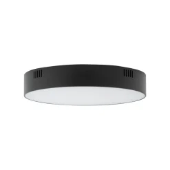 Discount Nowodvorski LED Deckenlampe klein Ø 16 cm rund Schwarz 3000 K 1600 lm