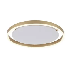 New Just Light LED Deckenlampe Metall Ø39,3 cm 20 W dimmbar in Messing