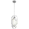 New Elstead LED Deckenlampe Metall in Nickel Modern Esszimmer
