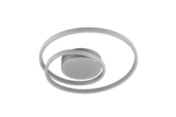 Trio Reality LED Deckenlampe Metall in Titan 2500 lm B:39 cm Spirale* Flurlampen|Bürolampen