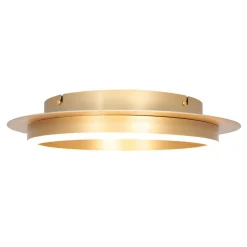 Hot Steinhauer LED Deckenlampe Metall Kunststoff in Gold B:32 cm Ring